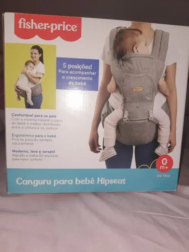 Canguru fricher price preto