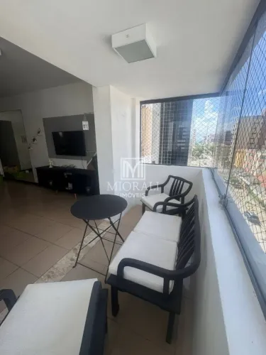 BD - Aluguel Apartamento mobiliado 2 quartos com suíte na Jatiúca esquina com a João Davin