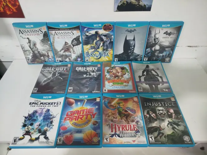 Jogos Nintendo WII U (promoção)