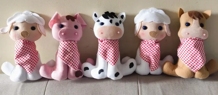 Bichinhos em Feltro