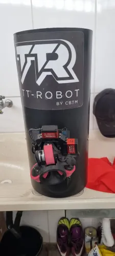 Lançador de bolonhas Ping Pong TT Robot versão 3.0 