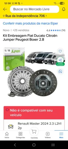 Kit Embreagem para Fiat Ducato, Citroen Jumper e Pegeaut Boxer 2.8