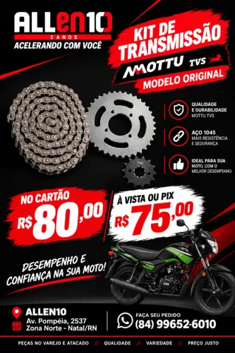 Andamento mottu tvs 110