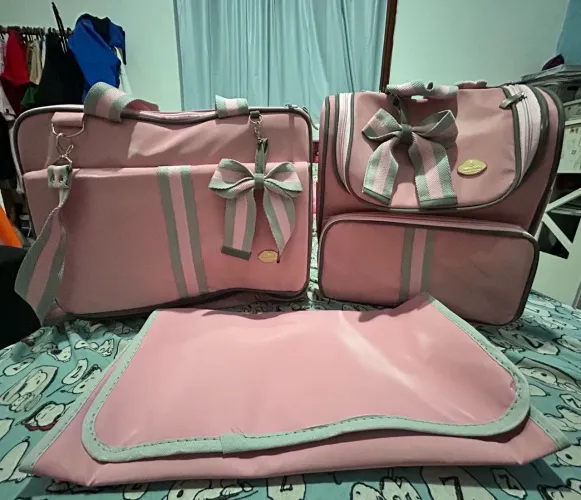 Bolsa maternidade pra menina nova 