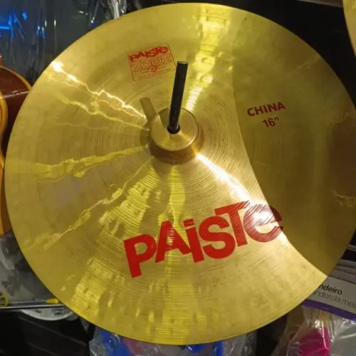 Prato China Paiste 2002 16 (famosa linha profissional fabricada na suiça)