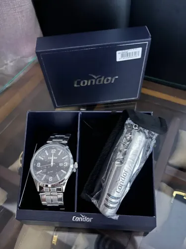 Kit relógio masculino condor com ferramentas