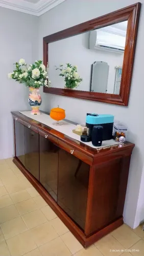 Buffet + espelho laqueado 