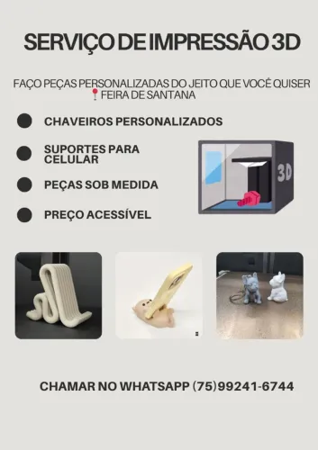 Serviço de impressão 3d para FSA
