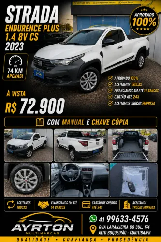 Fiat Strada Endurance 1.4 Flex 8V CS Plus 2022
