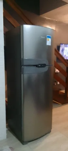 Geladeira inox consul 220V