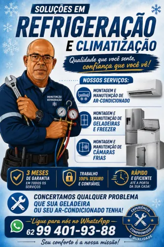 Instalação e manutenção de ar acondicionado 