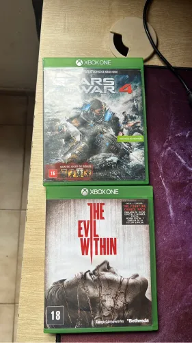 Gears of Wars 4 e The Evil Within para Xbox One