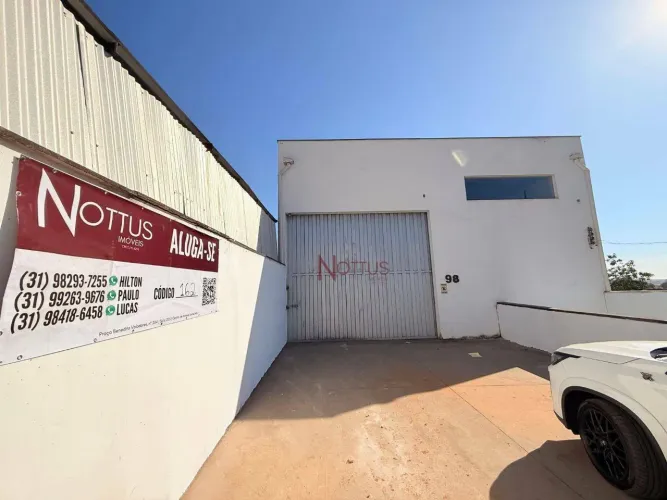 Galpão para alugar, 200 m² por R$ 2.500,00/mês - Vale Verde - Mateus Leme/MG