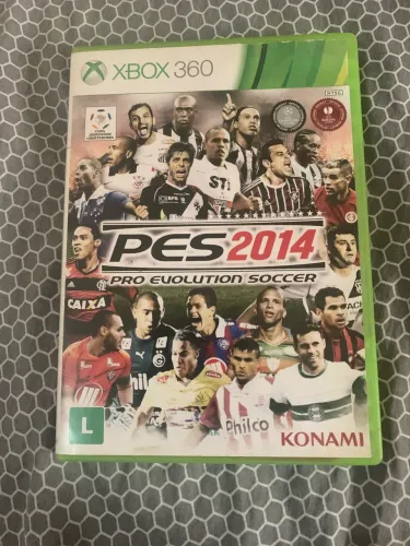 Pés 2014 pro evolution soccer jogo original para Xbox 360 mídia física 