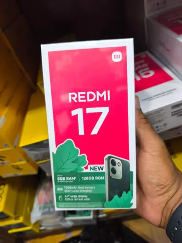 Xiaomi Redmi 17 4/128GB. Novo lacrado com garantia.<br>