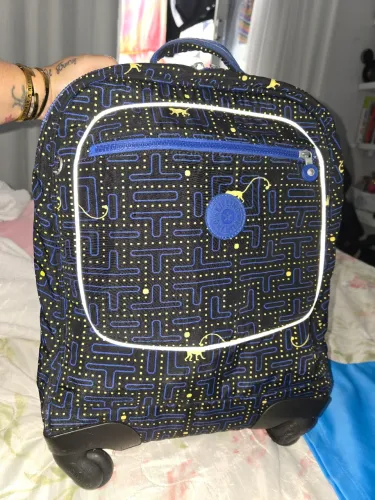 Mala Kippling Semi Nova Nao é mochila linda original