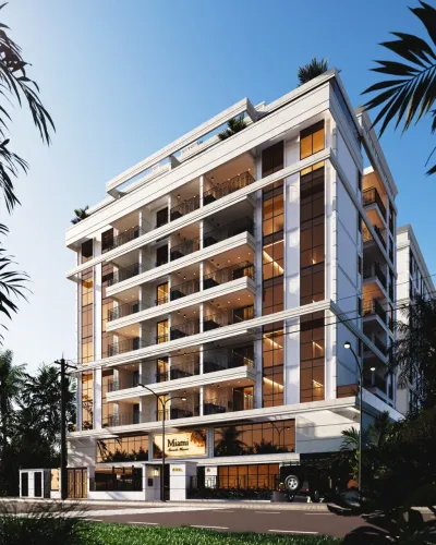 Apartamento na Planta com Vista Panorâmica para o Mar em Praia Grande - Viva o Melhor do L