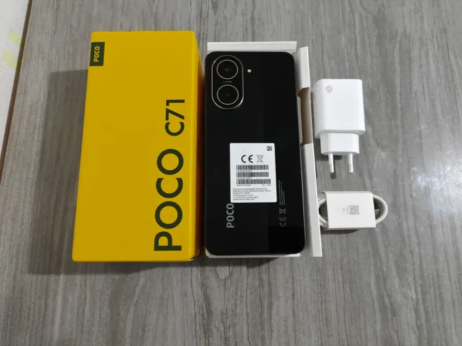 Xiaomi Poco C71 128gb Novo passo cartão 