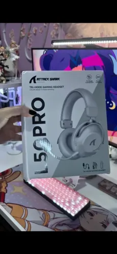 Headset sem fio attack shark l50 pro