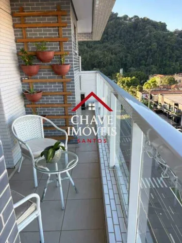 Apartamento com 2 dormitórios à venda, 57 m² por R$ 690.000,00 - Vila Matias - Santos/SP