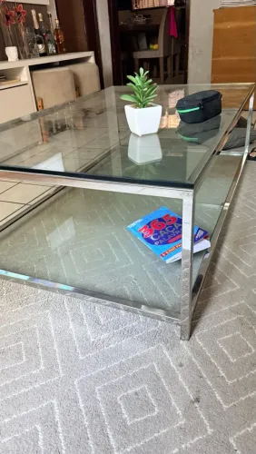 Mesa de centro mais mesa de canto