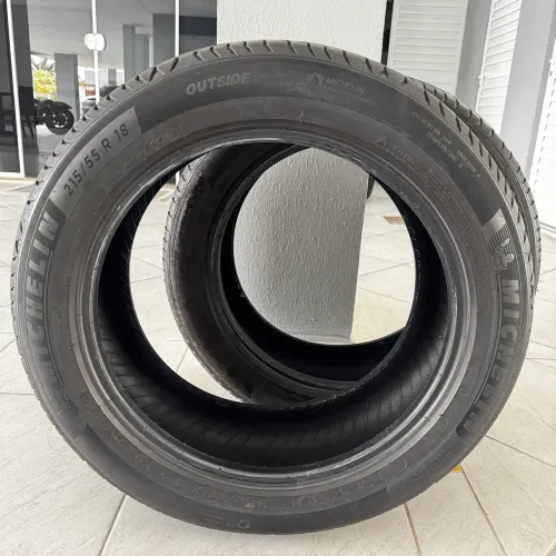 Pneus 2x Michelin 215/55/r18