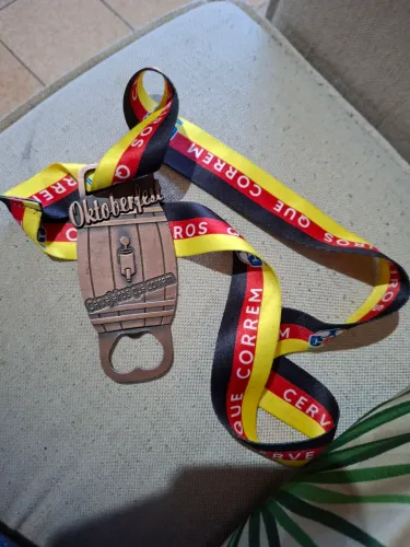 Medalha octoberfest corrida