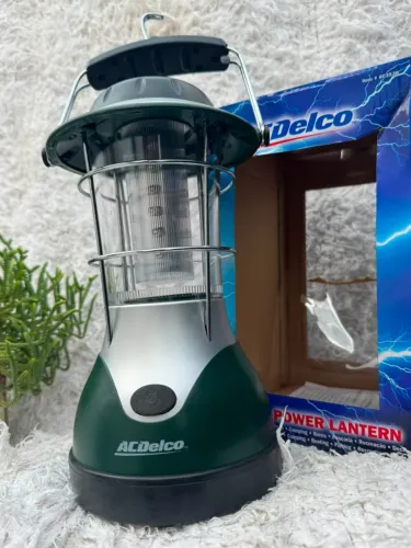 Lampião 24 LED ACDelco Original Camping Pesca Emergência 4 Pilhas D Queima Estoque Desova 