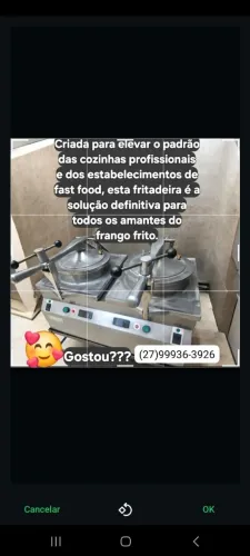 Fritadeira de Frango a Pressão BCK Su