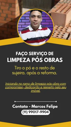 Limpeza Pós Obras