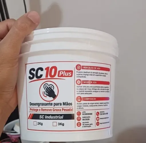 Pasta Desengraxante de Mãos 2Kg