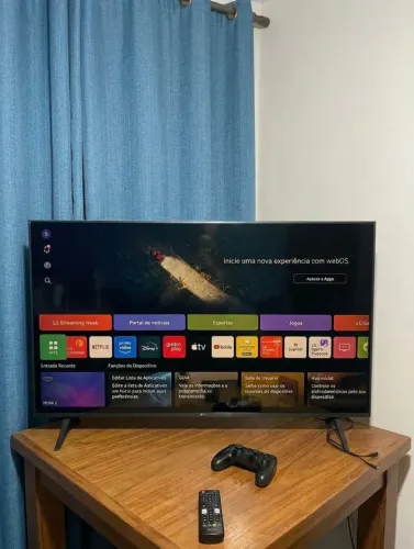 Smart TV LG 43" 4K UHD webOS (Modelo 43UT80) Estado de Nova na Caixa