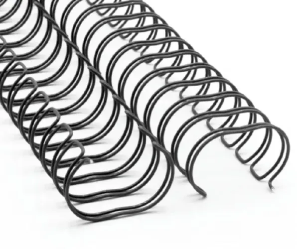 Wire-o de Encadernação preto 2x1 A4 7/8 180 folhas c/ 50un