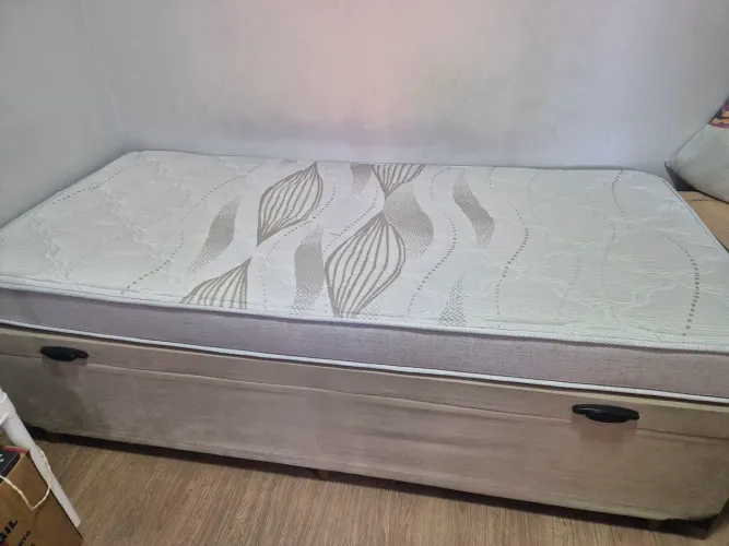Cama solterio baú