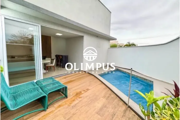 Casa no Condomínio Splendido para Alugar no Bairro Jardim Botânico em Uberlândia