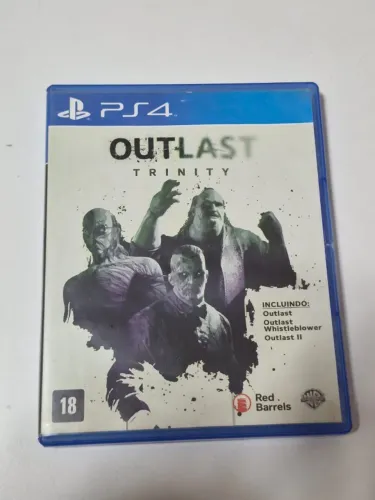 Jogo Outlast Trinity PS4 Mídia Física Original Excelente Estado Usado