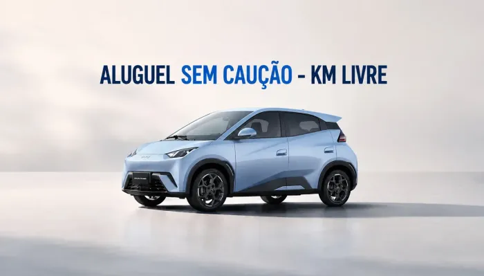 BYD Dolphin mini 5L 2026 0km - alugo/aluguel