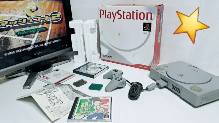 Playstation 1 fat 5500 completo (3153893 - Jap)
