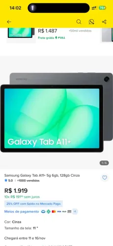 Galaxy Tab a11+