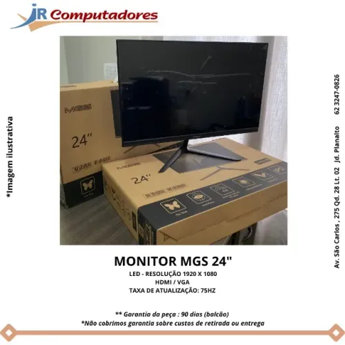 MONITOR MGS 24" - não realizamos entregas , retirar no local