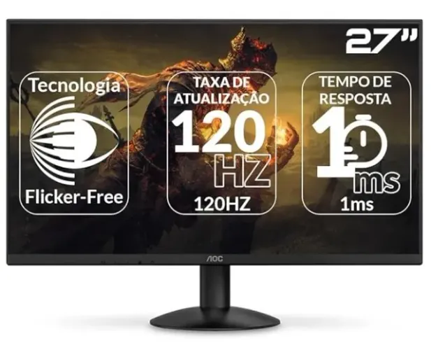 Monitor Gamer AOC 27B30H3, FHD, 120Hz, 27", 1MS