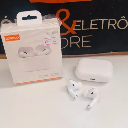 Fone de ouvido sem fio A'Gold, TWS Bluetooth V5.4