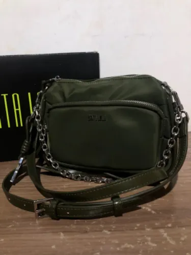 Bolsa Santa Lolla nylon verde
