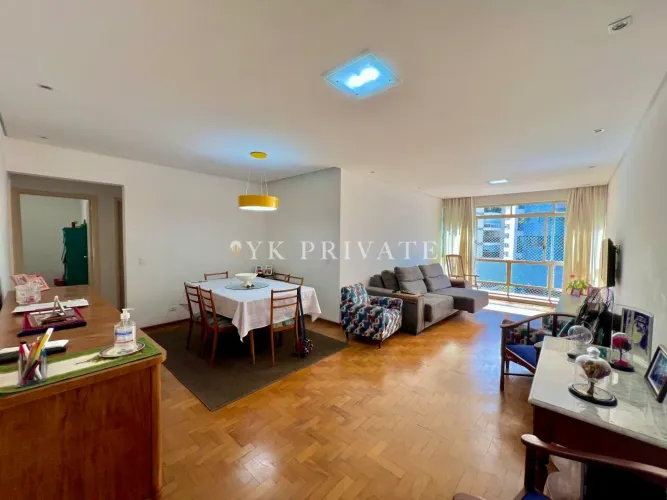 Apartamento à Venda Rua Dr. Albuquerque Lins/ Santa Cecília/ 127m²/ 3 Quartos/ 2 banheiros