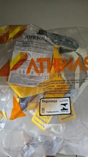 Talabarte com absorvedor de energia Athenas (Talabarte duplo Y)