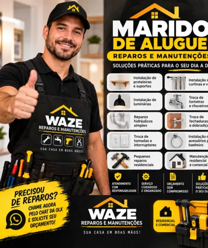 Marido de Aluguel | Reparos e Manutenções Residenciais