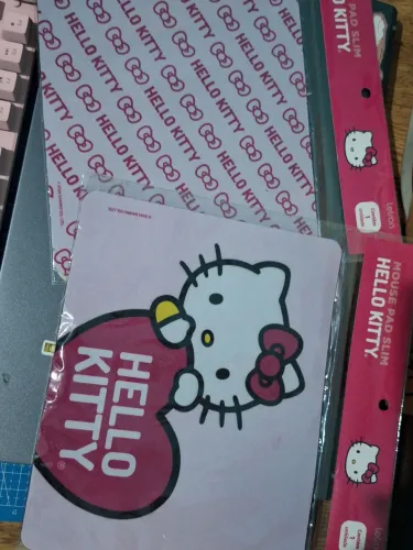 Mouse pad da Hello kitty 