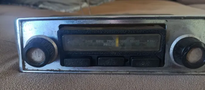 Rádio Philips antigo chassi curto Volkswagen vw GM Chevrolet dodge fusca opala caravan 