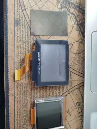 Tela original GBA-SP e GBC