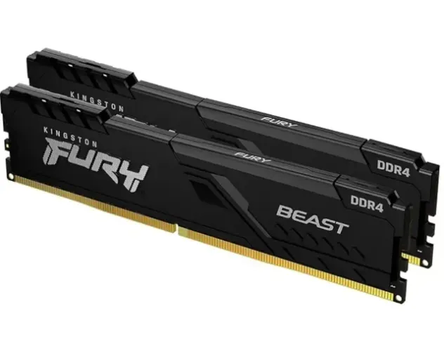 Memória Ram Kingston Fury Beast (2x8) 16gb ddr4 3200mhz